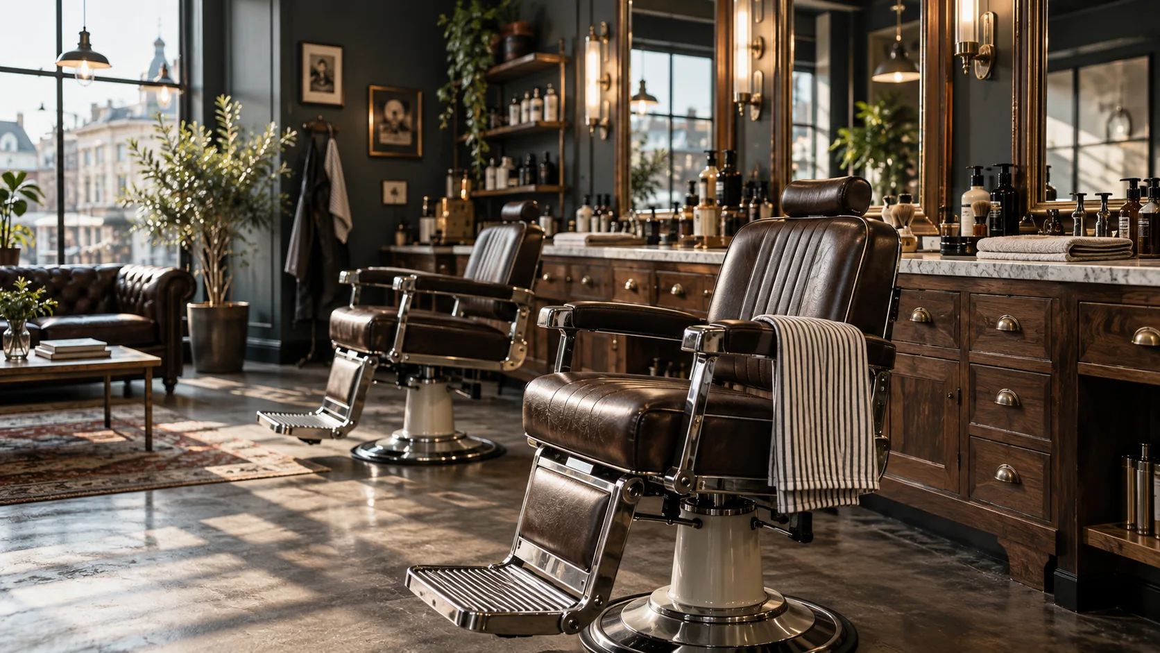 Illustrativ yrkesmiljö: barberare