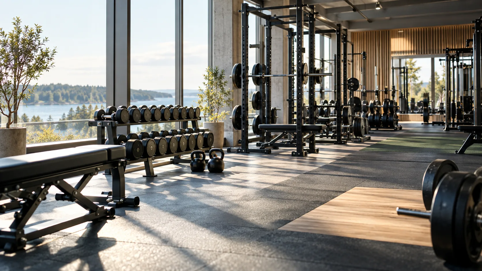 Illustrativ miljö: Gym