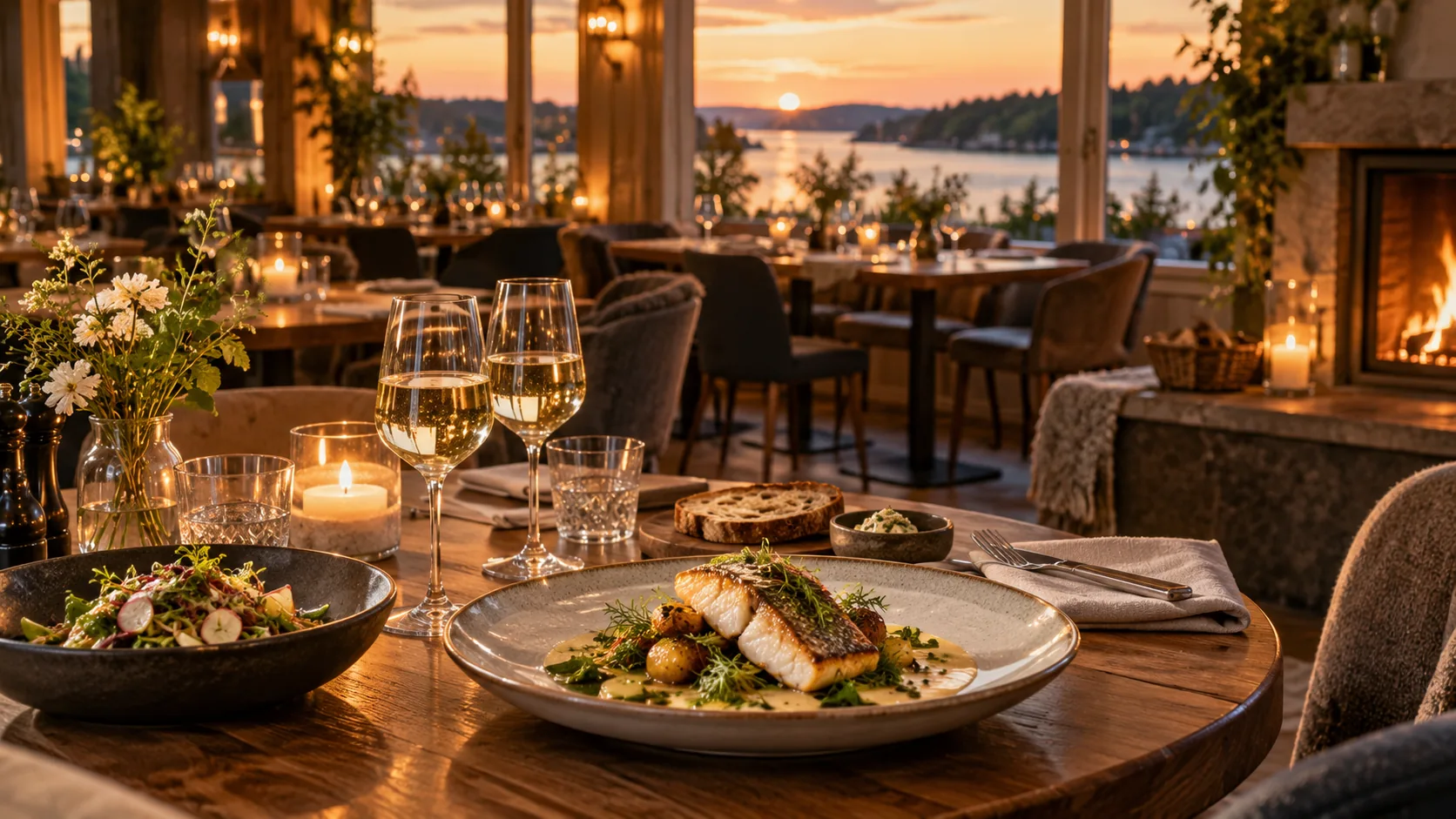 Illustrativ yrkesmiljö: restaurang